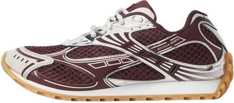 Bottega Veneta Orbit Sneaker Barolo Silver 741357V2X402245