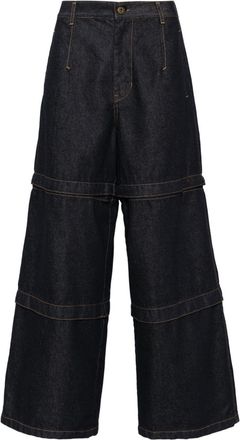 Songzio Meta detachable leg panels jeans - men - Cotton/Polyester - 46 - Blue