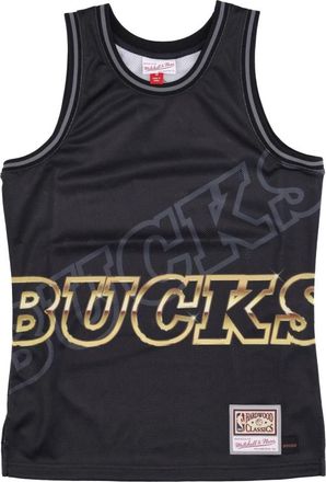 Mitchell & Ness Milwaukee Bucks Basketball Tank Top - Heren - Fitness - Veelkleurig - XL - Polyester - Fitness