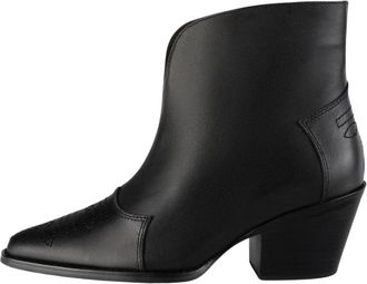 L37 Unieke Modieuze Schoenen - Dames - Cowboylaarzen - Zwart - 36 EU - Schoenen