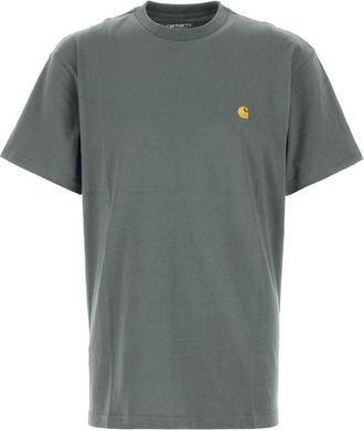 Carhartt Work in Progress Cozy Blue Logo T-Shirt