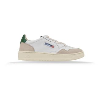 Autry Medalist Low - Heren - Sneakers - Wit - 39 EU - Katoen - Schoenen