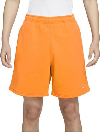 Nike Solo Swoosh Fleece Shorts Orange DV3056-836