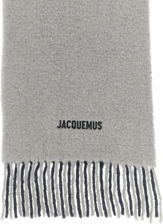 Jacquemus Lecharpe Moisson Scarf - Gray