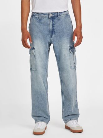 Guess Jerome Loose-Fit Cargo Jeans