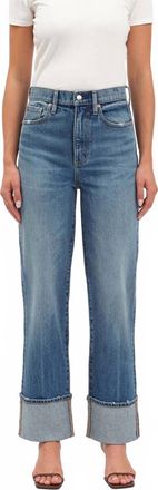 Daze Eastside High Rise Loose Jeans In Rush Hour