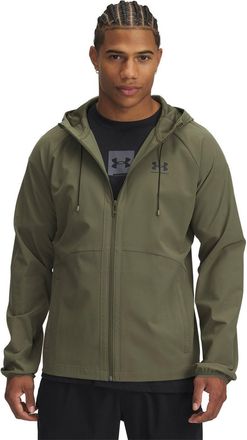 Under Armour Mens Stretch Windbreaker Green M