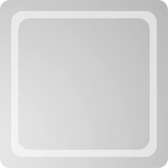 vidaXL Espejo De Ba&ntilde;o Led Transparente 60 X 60 Cm Vidrio Templado Vidaxl