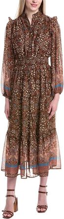 Fate Print Midi Dress