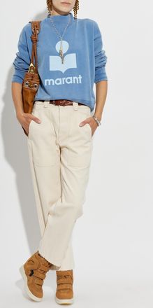Isabel Marant Sweatshirt Moby, Womens, Blue