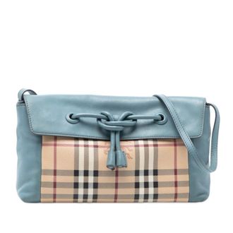 Burberry Pre-owned Burberry Haymarket Check Coated Canvas Leah Crossbody Ladies 3NAPDOQGNNCRXSDI