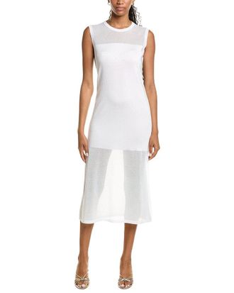 Kenneth Cole Semi Sheer Dress