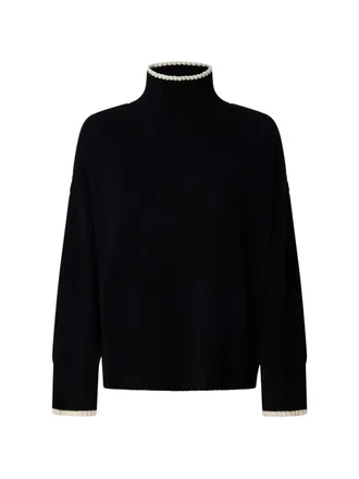 Pinko Falkland Maglia High-Neck Wool Sweater