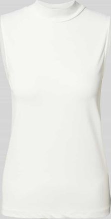 Christian Berg Top mit Turtleneck in Offwhite, Größe 42