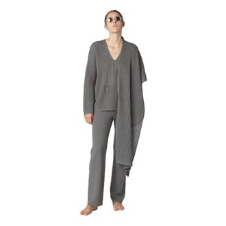 Sminfinity Sciarpa Airy Rib - - Accessories - Donna - Grigio - ONE SIZE