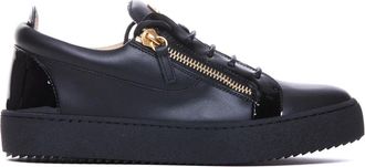 Giuseppe Zanotti Zwarte Sneakers met IT Maattabel - Heren - Sneakers - Zwart - 42 EU - Schoenen