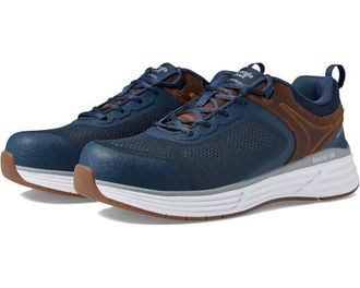 Georgia Boot Durablend GB0584ZA Sneakers Mens 7.5 Navy Leather Work Shoes KHD306