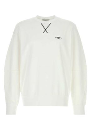 Givenchy White Crew Neck Sweatshirt