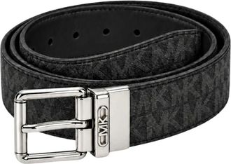 Michael Kors Cintura Reversibile con Logo in Rilievo - - Accessories - Uomo - Nero - ONE SIZE