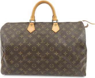 Louis Vuitton Speedy Monogram Canvas Brown Canvas Handbag (Pre-Owned)