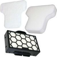 OEM Kit De Filtro Compatible Con Aspiradoras Shark Cv100 Cz250 Cz500 Cv100ukt Cz250ukt Cz500ukt - Filtro De Espuma Crezuo