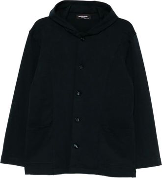 Kiton Jack met capuchon - Blauw