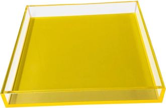 R16 Home Neon Yellow Square Tray at Nordstrom Rack