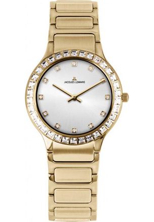 Jacques Lemans Womens 1-2208H Ladies Milano Watch - Gold - One Size