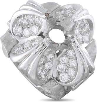 Luxury Bazaar Platinum 2.10ct Diamond Mounting Ring MF09-082026