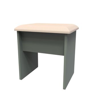 Welcome Furniture Harare Ready Assembled Dressing Table Stool - Reed Green - Welcome Furniture | TJ Hughes