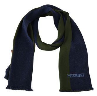 Missoni Wool Jacquard Logo Scarf - Multicolor