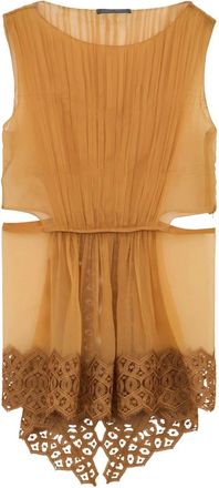 Alberta Ferretti Donna, Top, Beige, L, new