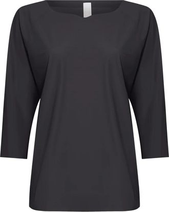 JapanTKY Nariko Blouse - Dames - Blouses - Zwart - M - Overhemden