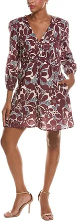 Velvet Velvet By Graham & Spencer Tessa Printed Mini Dress