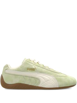 Puma Speedcat suede-leather sneakers - Green
