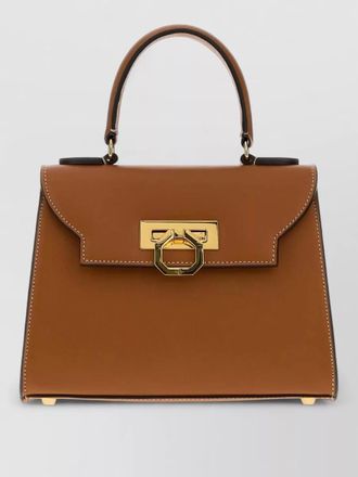 Carbotti leather clutch bag