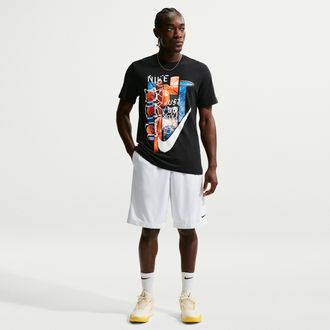 Nike Mens DNA Academy Dri-FIT 11 Basketball Shorts in White | IF1591-101