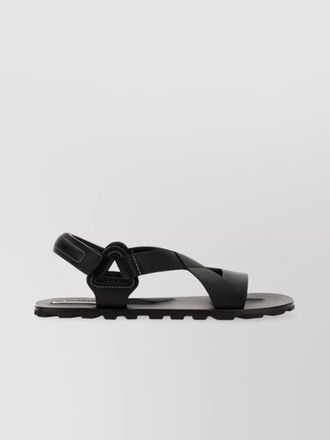 Jil Sander leather sandals