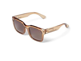 Spy Dessa Fashion Sunglasses Translucent Nutmeg/Happy Dark Brown Fade, Polycarbonate