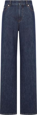 Fendi Textured Denim Jeans