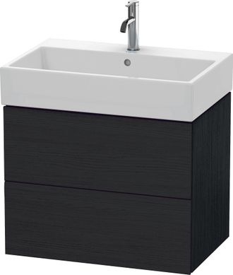 Duravit Duravit L-cube B&acirc;ti-support Lavabo Suspendu, 2 Tiroirs