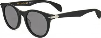 Rag & Bone Womens RNB5012 S 49 807 Sunglasses - Black - One Size
