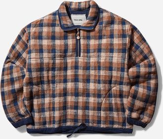 Story mfg. Men s Mineral Pullover Barn Check Handloom