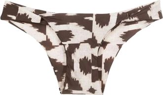 Lenny Niemeyer Badmode, Dames, Bruin, L, Puglia Bikini Broekje
