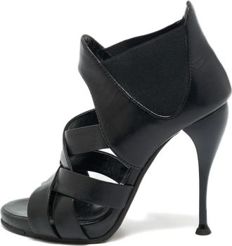 Giuseppe Zanotti Sandali con design a incrocio - Nero