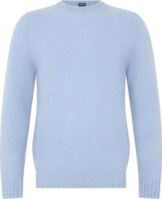 Fedeli Jersey de cuello redondo - Knitwear - Hombre - Azul - L