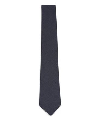 Canali wool tie - Grijs
