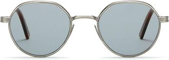 L.G.R Meknes 6466 Mens Sunglasses Silver Size 51