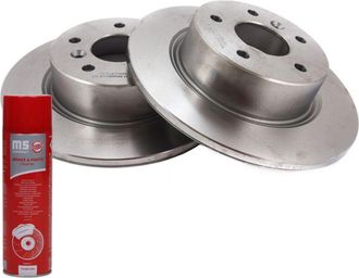 OEM Discos De Freno Traseros 24011301911-pcs-ms 2 Piezas