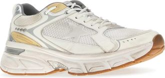Golden Goose Mixed-Leather and Mesh Sneaker